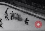 Image of ice hockey match Geneva Switzerland, 1961, second 59 stock footage video 65675034138