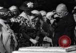 Image of John J Pershing cuts cake Washington DC USA, 1936, second 4 stock footage video 65675034144
