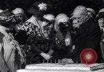 Image of John J Pershing cuts cake Washington DC USA, 1936, second 5 stock footage video 65675034144