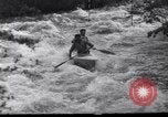 Image of Players do kayaking Czechoslovakia, 1961, second 5 stock footage video 65675034163