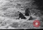 Image of Players do kayaking Czechoslovakia, 1961, second 8 stock footage video 65675034163