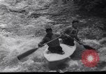 Image of Players do kayaking Czechoslovakia, 1961, second 9 stock footage video 65675034163