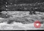 Image of Players do kayaking Czechoslovakia, 1961, second 22 stock footage video 65675034163