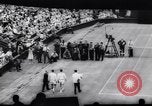 Image of Rod Laver and Chuck McKinley London England United Kingdom, 1961, second 14 stock footage video 65675034167
