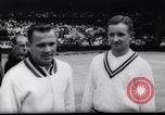 Image of Rod Laver and Chuck McKinley London England United Kingdom, 1961, second 27 stock footage video 65675034167