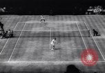 Image of Rod Laver and Chuck McKinley London England United Kingdom, 1961, second 59 stock footage video 65675034167