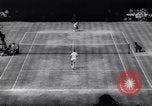 Image of Rod Laver and Chuck McKinley London England United Kingdom, 1961, second 60 stock footage video 65675034167