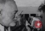Image of Ernest Hemingway Cuba, 1954, second 57 stock footage video 65675034169
