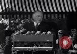 Standbild Franklin D Roosevelt erster Präsidentenbesuch in Kanada Quebec Kanada, 1936, aus Sekunde 16 historischem Filmmaterial Videoclip 65675034179