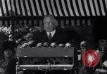 Standbild Franklin D Roosevelt erster Präsidentenbesuch in Kanada Quebec Kanada, 1936, aus Sekunde 20 historischem Filmmaterial Videoclip 65675034179