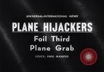 Standbild Airliner beschlagnahmt El Paso Texas USA, 1961, aus Sekunde 5 historischem Filmmaterial Videoclip 65675034185