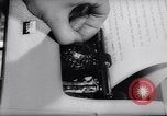 Image of electric typewriter New York United States USA, 1961, second 28 stock footage video 65675034189