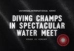 Image championnat de natation Reutlingen Allemagne, 1961, de la seconde 1 séquences d'archives historiques vidéo 65675034199