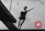 Image championnat de natation Reutlingen Allemagne, 1961, de la seconde 42 séquences d'archives historiques vidéo 65675034199