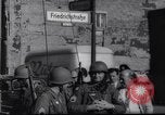 Image of Berlin Wall effects Berlin West Germany, 1961, second 19 stock footage video 65675034201