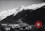 Image of cable car crashed by plane France, 1961, second 9 stock footage video 65675034202
