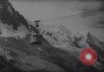 Image of cable car crashed by plane France, 1961, second 14 stock footage video 65675034202