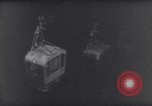 Image of cable car crashed by plane France, 1961, second 22 stock footage video 65675034202