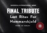 Immagine di Re Gustag VI Adolf Uppsala Svezia, 1961, secondo 5 filmato di repertorio 65675034209