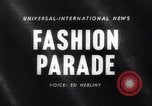 Image of fashion parade Germany, 1962, second 1 stock footage video 65675034215