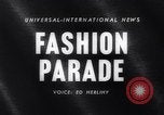 Image of fashion parade Germany, 1962, second 5 stock footage video 65675034215