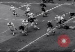 Image of American football match New York City USA, 1962, second 36 stock footage video 65675034216