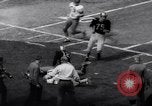 Image of American football match New York City USA, 1962, second 41 stock footage video 65675034216