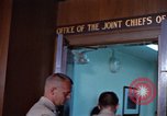 Standbild russischen Teletype Maschine Washington DC USA, 1963, aus Sekunde 10 historischem Filmmaterial Videoclip 65675034232