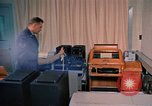Standbild russischen Teletype Maschine Washington DC USA, 1963, aus Sekunde 19 historischem Filmmaterial Videoclip 65675034232
