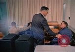 Standbild russischen Teletype Maschine Washington DC USA, 1963, aus Sekunde 33 historischem Filmmaterial Videoclip 65675034232