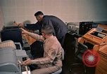 Standbild russischen Teletype Maschine Washington DC USA, 1963, aus Sekunde 56 historischem Filmmaterial Videoclip 65675034232