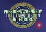 Immagine di John F Kennedy Parigi Francia, 1961, secondo 43 filmato di repertorio 65675034252