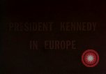 Immagine di John F Kennedy Parigi Francia, 1961, secondo 53 filmato di repertorio 65675034252