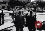 Image of Cuban President Fulgenci Batista greets visiting officials Cuba, 1957, second 6 stock footage video 65675034275