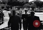 Image of Cuban President Fulgenci Batista greets visiting officials Cuba, 1957, second 7 stock footage video 65675034275
