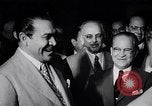 Image of Cuban President Fulgenci Batista greets visiting officials Cuba, 1957, second 15 stock footage video 65675034275