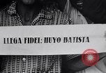 Image of Cubans celebrate takeover by Fidel Castro revolutionaries Havana Cuba, 1959, second 6 stock footage video 65675034277