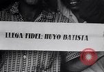 Image of Cubans celebrate takeover by Fidel Castro revolutionaries Havana Cuba, 1959, second 7 stock footage video 65675034277