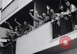 Image of Cubans celebrate takeover by Fidel Castro revolutionaries Havana Cuba, 1959, second 20 stock footage video 65675034277