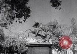 Image of statue of Simon Bolívar in Parque Bolivar,Caracas Caracas Venezuela, 1959, second 4 stock footage video 65675034278