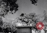 Image of statue of Simon Bolívar in Parque Bolivar,Caracas Caracas Venezuela, 1959, second 5 stock footage video 65675034278