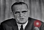 Image of Lyndon B Johnson Washington DC USA, 1964, second 30 stock footage video 65675034297