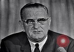 Image of Lyndon B Johnson Washington DC USA, 1964, second 33 stock footage video 65675034297