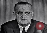 Image of Lyndon B Johnson Washington DC USA, 1964, second 37 stock footage video 65675034297