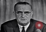 Image of Lyndon B Johnson Washington DC USA, 1964, second 38 stock footage video 65675034297