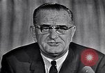 Image of Lyndon B Johnson Washington DC USA, 1964, second 39 stock footage video 65675034297
