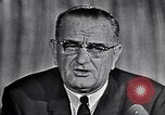 Image of Lyndon B Johnson Washington DC USA, 1964, second 41 stock footage video 65675034297