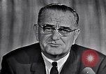 Image of Lyndon B Johnson Washington DC USA, 1964, second 43 stock footage video 65675034297