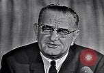 Image of Lyndon B Johnson Washington DC USA, 1964, second 45 stock footage video 65675034297