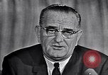 Image of Lyndon B Johnson Washington DC USA, 1964, second 50 stock footage video 65675034297